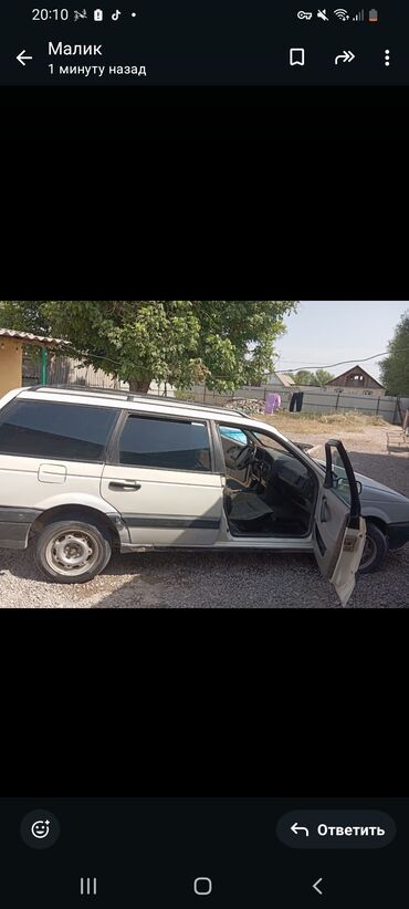 запчасть на мерс 814: Volkswagen Passat: 1990 г., 1.8 л, Механика, Бензин, Универсал