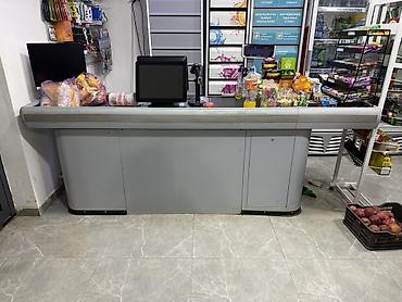 Торговое оборудование для магазина - Кассовый узел: прямая кассовая at lalafo.kg Торговое оборудование для магазина - Кассовый узел: прямая кассовая