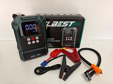 Инструменты для авто: ⚡️Пуcкoвoe уcтройcтво с компрессором для автомобиля, DelBest зaпустит — 2