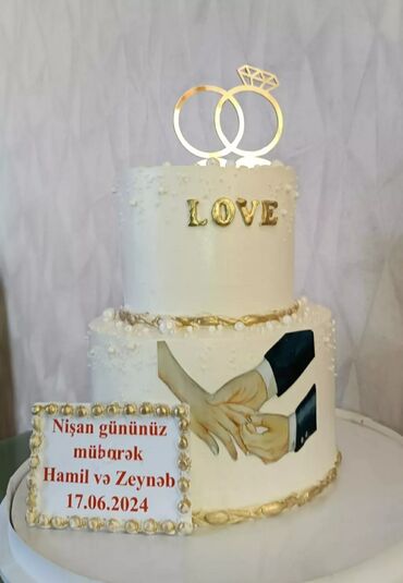 Tortlar: Şirniyyatçıdan fərdi tortlar - Nişan, xınayaxdı, toy, ad günü, uşaq — 13