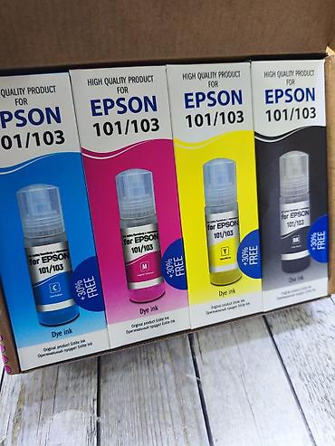 epson l3558: Очень качественный Набор чернил enlite ink для принтеров Epson 101/103 — 1