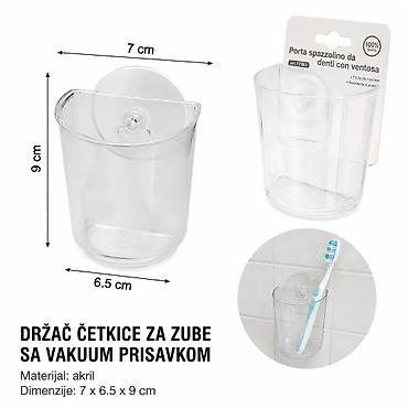 KMT Providna četkica za zube čaša 5200806 Providan držač/čaša za