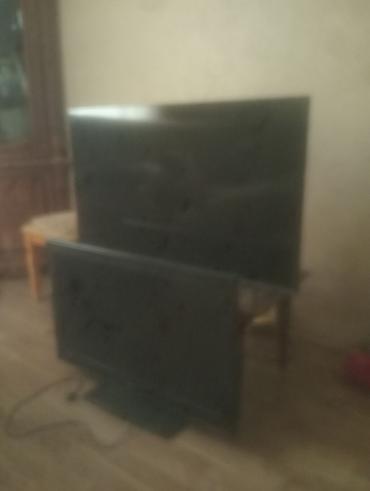 tv modul: İki ədəd televizor dəsti - Böyük ekran: təxminən 55–65 düym — 2