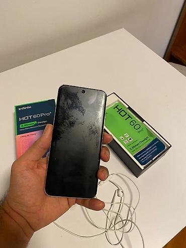 infinix hot 60i: Infinix Hot 60 Pro+, 256 GB, rəng - Gümüşü, Sensor — 7