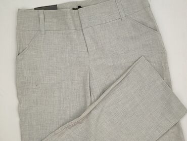 markowe dżinsy: Material trousers for women, size XL (EU 42)