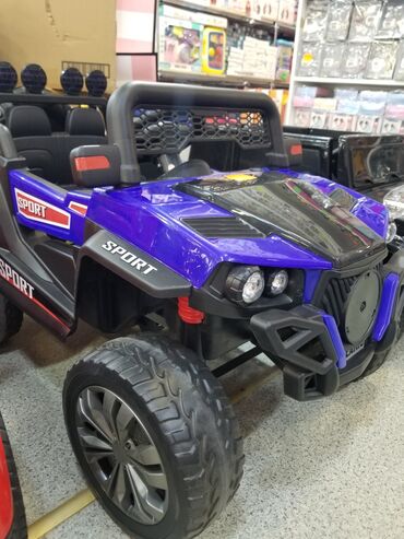 ЗАЗ: Uşaq üçün elektrikli off-road maşın - Korpus: idman üslublu