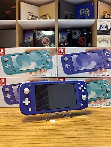 🎮 Nintendo Switch Lite 128GB Blue Yüngül, rahat və hər yerə lalafo.az -da 🎮 Nintendo Switch Lite 128GB Blue Yüngül, rahat və hər yerə