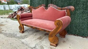 Stilske sofe: Stara stilska antikvarna BIDERMAJER sofa / kanabe - 19. vek 🛋️✨ — 13