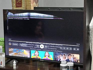 бэушный телевизор: Телевизоры (2 шт.) 1) Samsung — компактная модель с плоским экраном — 2