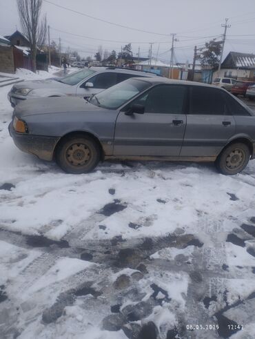 авто 100000 сом: Audi 80: 1988 г., 1.8 л, Механика, Бензин, Седан