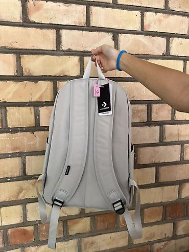 pull bear: Рюкзак Converse All Star, светло‑серый НОВАЯ!!! - Классический — 2