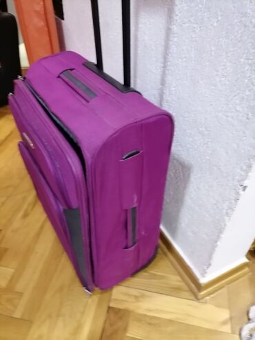 original nike torba: Large suitcase, Travelite, color - Purple