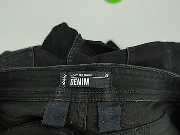 jeans cargo: Denim, Spodnie cargo damskie, rozmiar S — 4