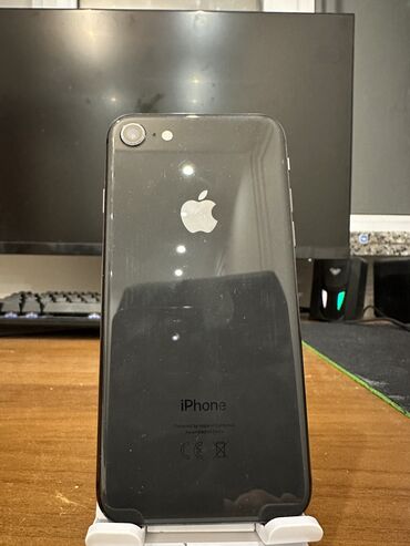 айфон x: IPhone 8, Б/у, 64 ГБ, Jet Black, Чехол, 100 %