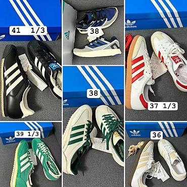 Айымдардын бут кийими: Кроссовкалар, 36, 37.5, 38, Adidas, Жаңы, түсү - Сары, Өзү алып кетүү, Акылуу жеткирүү — 1