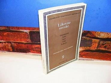 gitare beograd: Likovne sveske 9 1988 mek povez 24 cm — 1