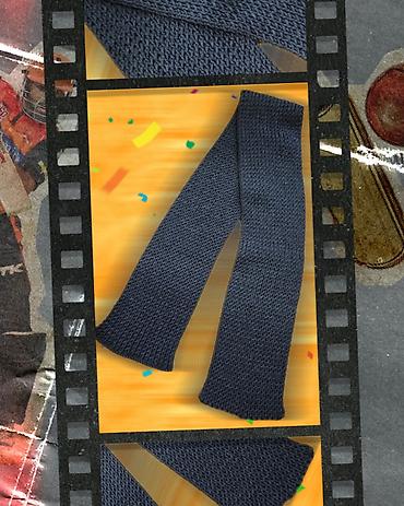 Kape i aksesoari: Topli dugačak šal ručno pleteni, 200x22 cm. Novo — 9