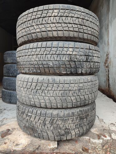 зимные шина: Шины 215 / 65 / R 16, Зима, Б/у, Комплект, Легковые, Япония, Bridgestone