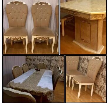 Digər mebel: LxMasa 6stulu ile tecili 400azn satilir unvan Mehdiabad(Lx)