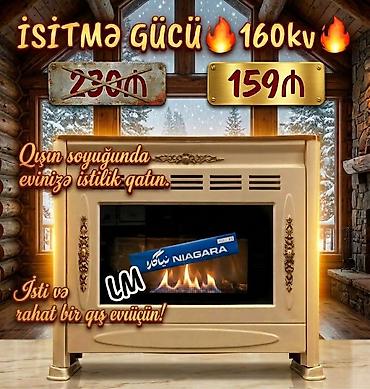 evde sam yandirmaq: Məhsul: Qaz sobası/şömine tiplı isidicilər - İsitmə gücü seçimləri — 4