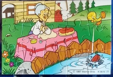 Oyuncaqlar: 1995 çi ilə aid qədimi kinder puzzle oyuncaqlar.Yeddi ədəddir.İdeal — 2