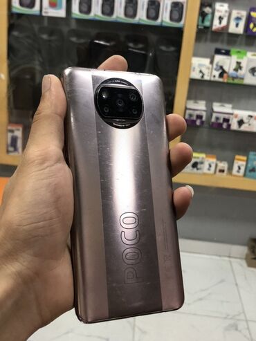 Poco: Poco X3, 256 GB, rəng - Boz, Barmaq izi