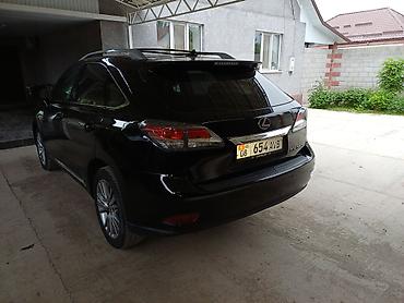 керме тоо: Lexus RX: 2013 г., 3.5 л, Автомат, Бензин, Кроссовер — 2