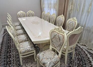 Столы и стулья для зала: Стол и стул для зала, Новый, цвет - Белый — 4