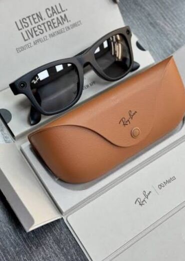 gps трекеры для животных: Умные очки Ray-Ban | Meta (Wayfarer) Хамелеон. Абсолютно новый