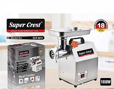 Ət çəkən maşınlar: Ətçəkən maşın "Super crest SCT-M12"Kreditlə ayda sadəcə 21.67 AZN — 1