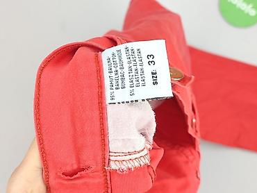 koralowy: Spodnie materiałowe damskie, rozmiar XL — 4