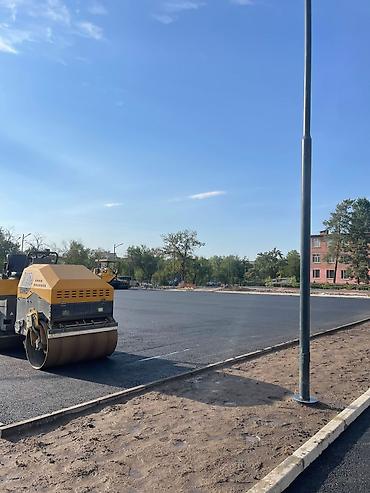 Асфальтирование: Асфальтирование и разметка под ключ - Устройство асфальтового — 14