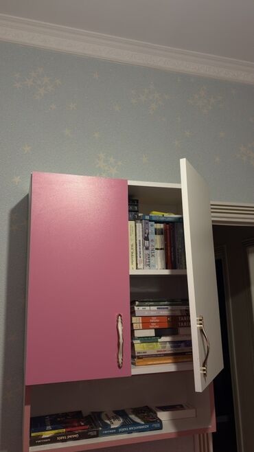 Uşaq və gənc otağı üçün dəstlər: Oğlan və qız üçün, İşlənmiş, Dolab, Yazı masası — 8