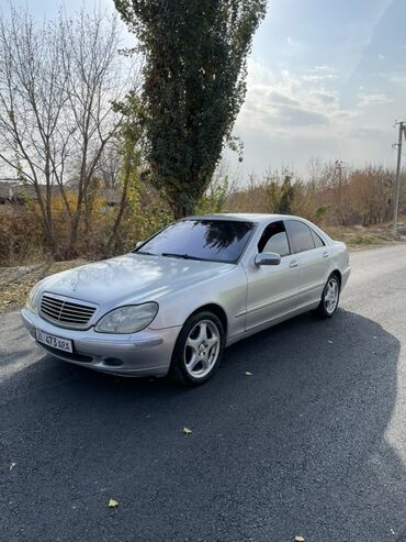привозные двигатели в бишкеке для пассат б3: Mercedes-Benz S-Class: 2000 г., 5 л, Автомат, Бензин, Седан