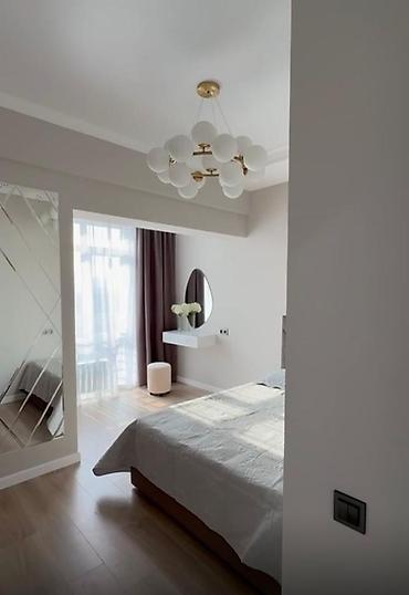 14: 2 комнаты, 55 м², Асанбай мкр Элитка, 14 этаж, Дизайнерский ремонт — 3