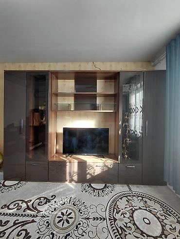 study table: Стенка-шкаф, Тип стенки-шкафа: Модульная, Для зала, Б/у, Особенности: С отделением под телевизор — 2