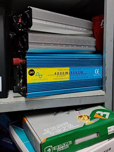Инвертор 24В DC → 220В AC, чистая синусоида, 4000/8000 Вт - Тип