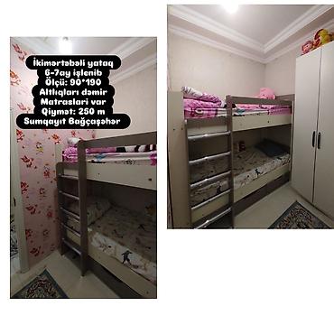 ((8642))*Asya* Qiymet 250 azn. Iki mertebeli çarpayi. Yaxşi