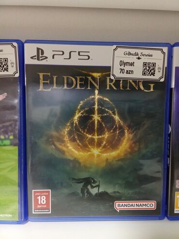 PS5 (Sony PlayStation 5): PlayStation 5 üçün Elden Ring oyunu. Aksiyon və macəra janrında olan