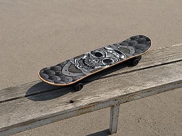 Skeytbordlar: Skateboard – tam komplekt - Taxta: klassik şaquli konkav profilli 7 — 4