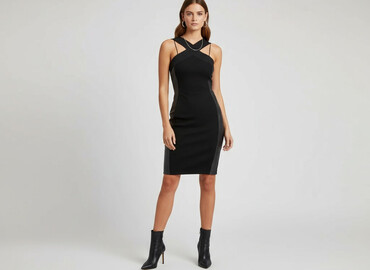 sukienki midi plisowane: Sukienka damska, rozmiar S