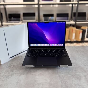 Другие комплектующие: Ноутбук, Apple, 8 ГБ ОЗУ, Apple M2, 13.5 ", Новый, Для работы, учебы, память NVMe SSD