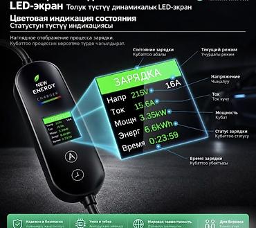 mini ev: Зарядное устройство для электромобиля GBT EV Charger 3,5 кВт 16A, 220 — 5