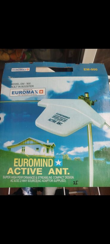 TV antenlər: Euromax EM-900 modeli, həm yüksək performans, həm də yığcam dizayn