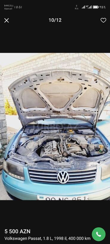 Volkswagen: Volkswagen Passat: 1.8 l | 1998 il Sedan — 8