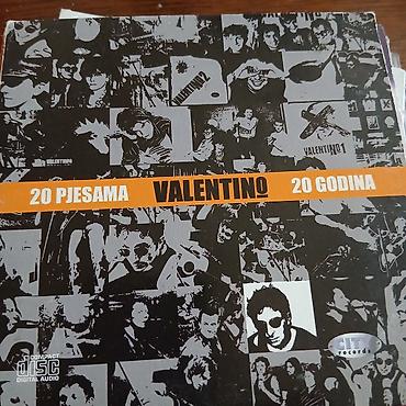 deks rok: CD album: Valentino – “20 pjesama, 20 godina” - Izdavač: City Records — 1