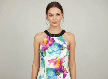 piękne sukienki na wesele allegro: Women`s dress, size S