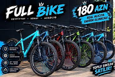 FULL BIKE dağ velosipedi – keyfiyyət, sürət və azadlıq axtaranlar