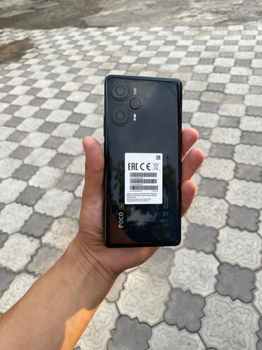 чехол poco f5: Poco F5, Колдонулган, 256 ГБ, түсү - Кара, 2 SIM