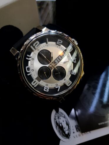 versace saat qiymetleri: Новый, Наручные часы, Versace, цвет - Черный